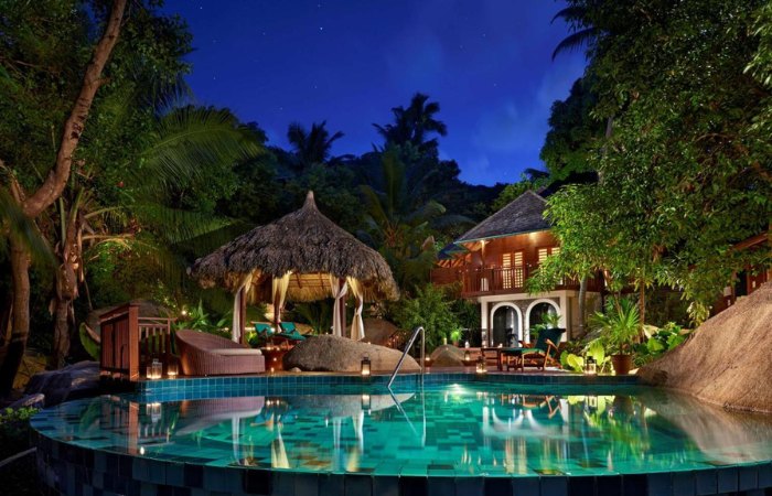 Seszele, Hilton Seychelles Labriz Resort & Spa 5, Silhouette