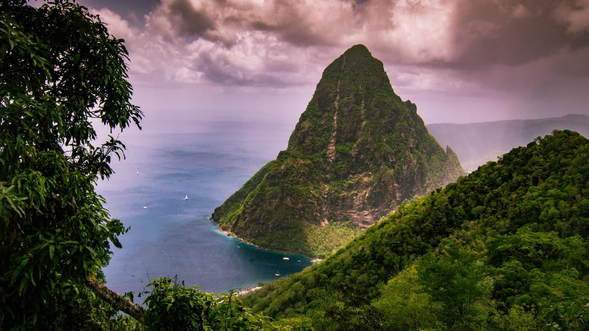 St Lucia, The Pitons