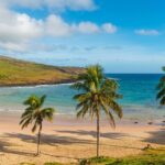 Wyspy Wielkanocne, Plaża Anakena