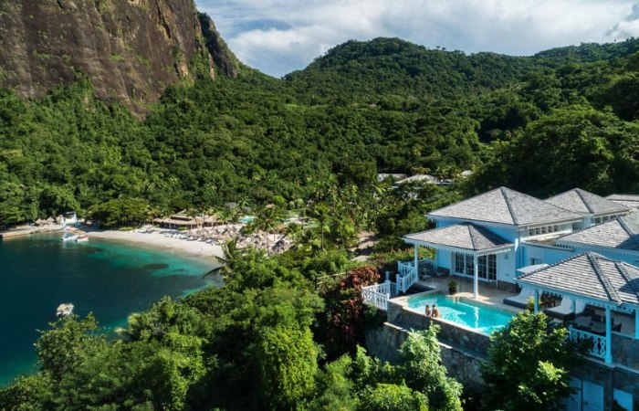 St Lucia, Sugar Beach, A Viceroy Resort