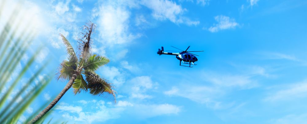 Seszele oferta, Seszele wycieczka, Seszele lot helikopterem